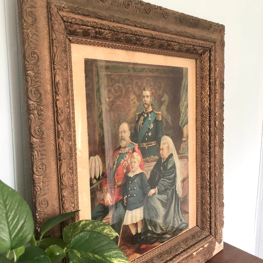 Queen Victoria 4 Generations Framed Print