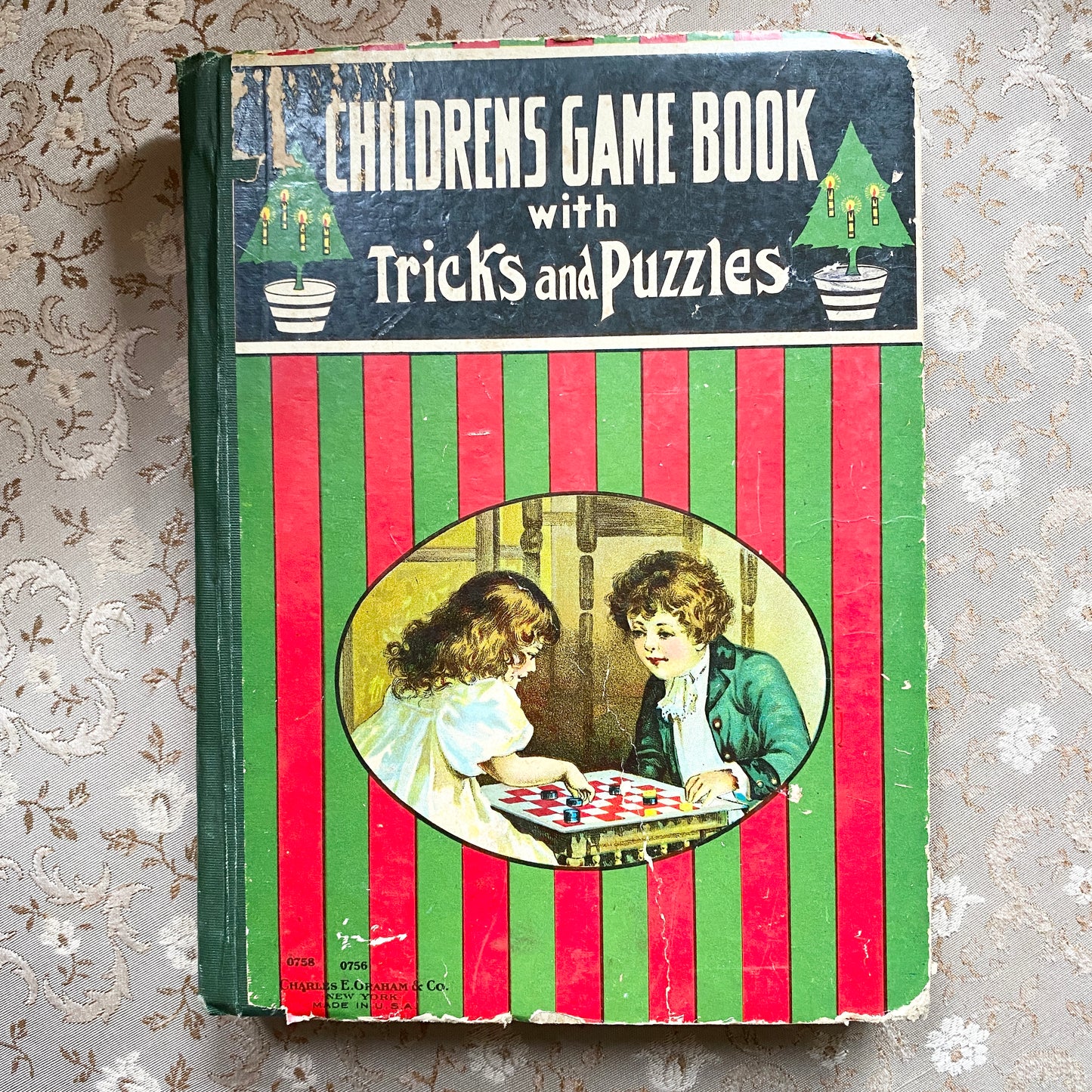 Childrens Game Book with Tricks and Puzzles