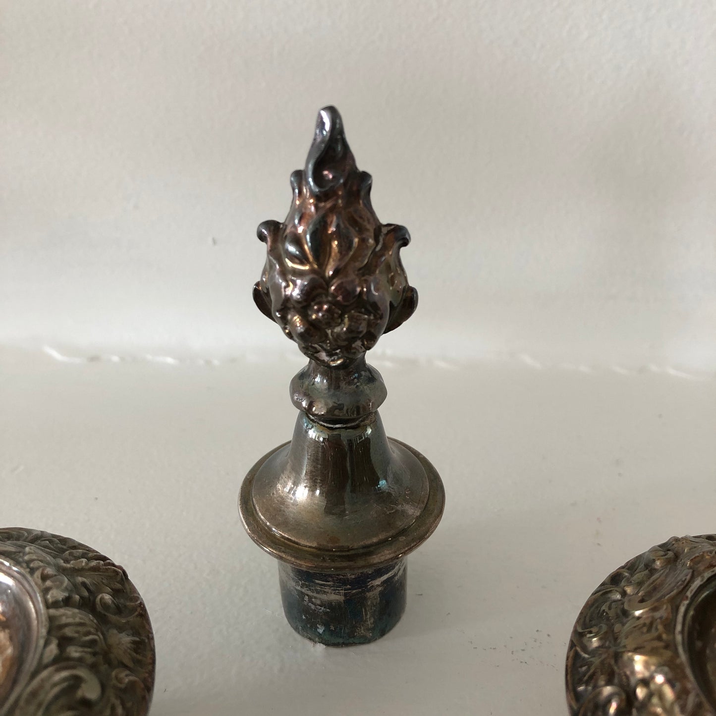 Pair of Silver Plate Candelabras