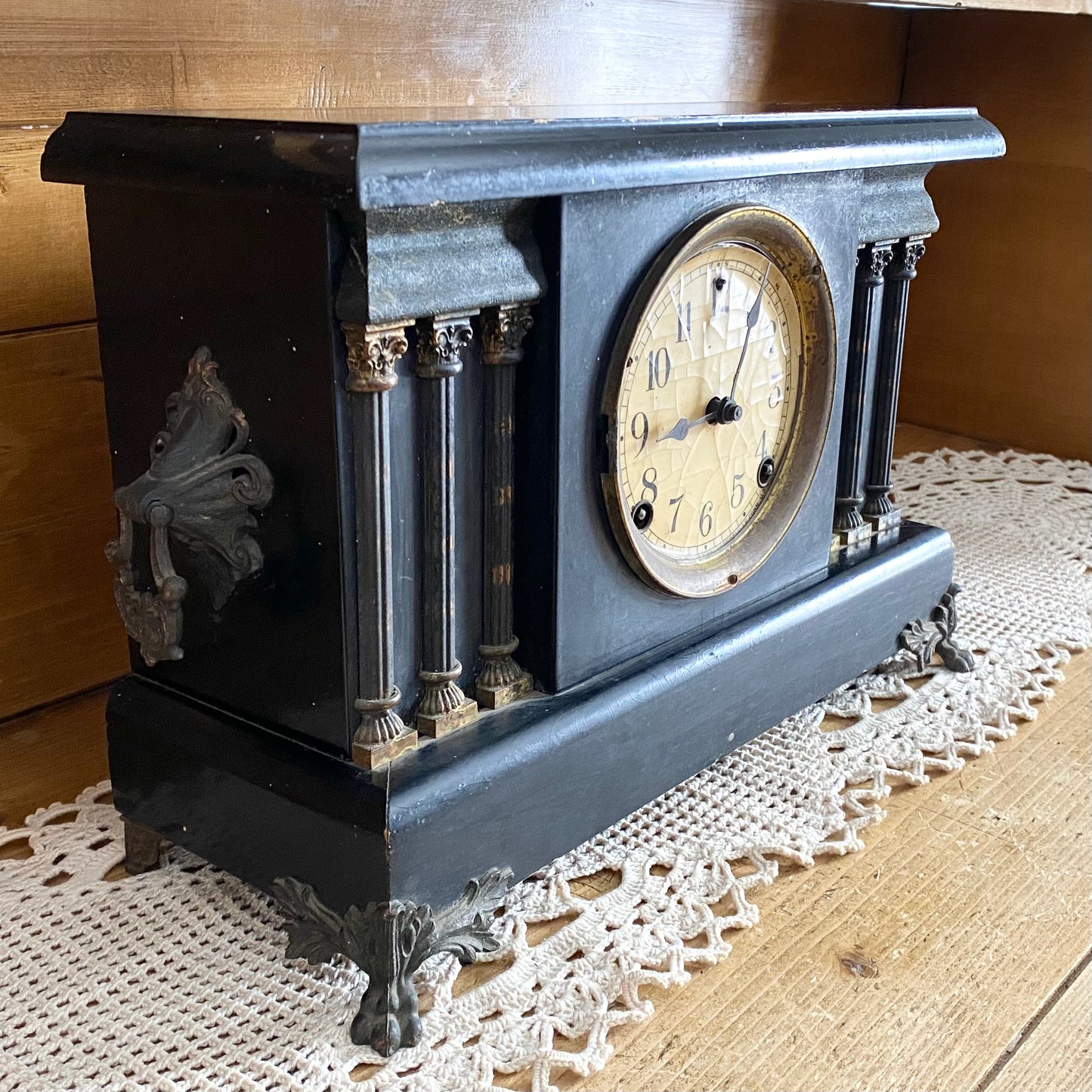 Antique Sessions Mantel Clock
