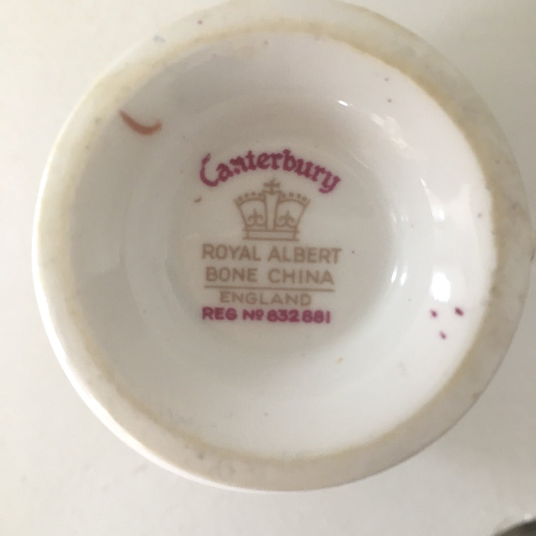 Royal Albert 'Canterbury' Cream & Sugar