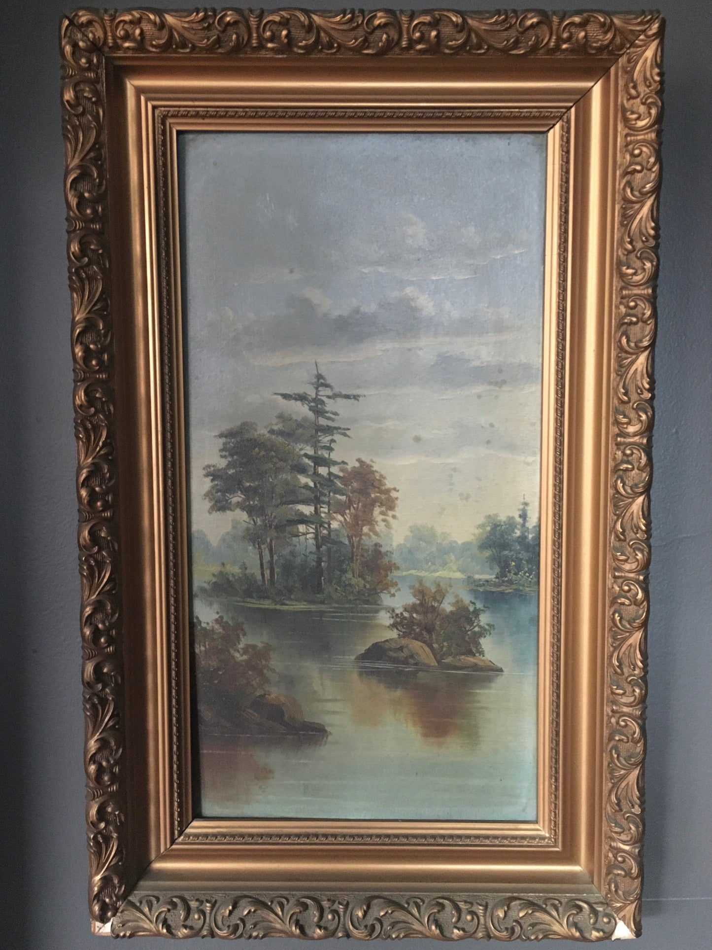 Pair of Original Oil on Board Landscapes