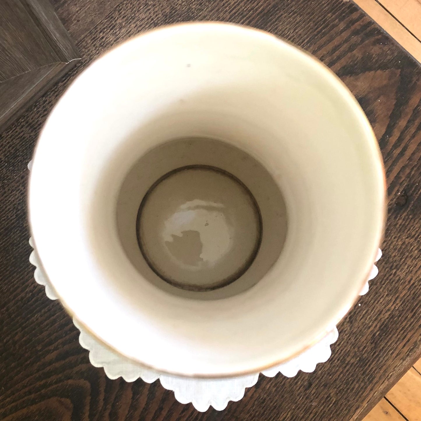 Crown Devon Fieldings Blushware Vase, 9-1/2"