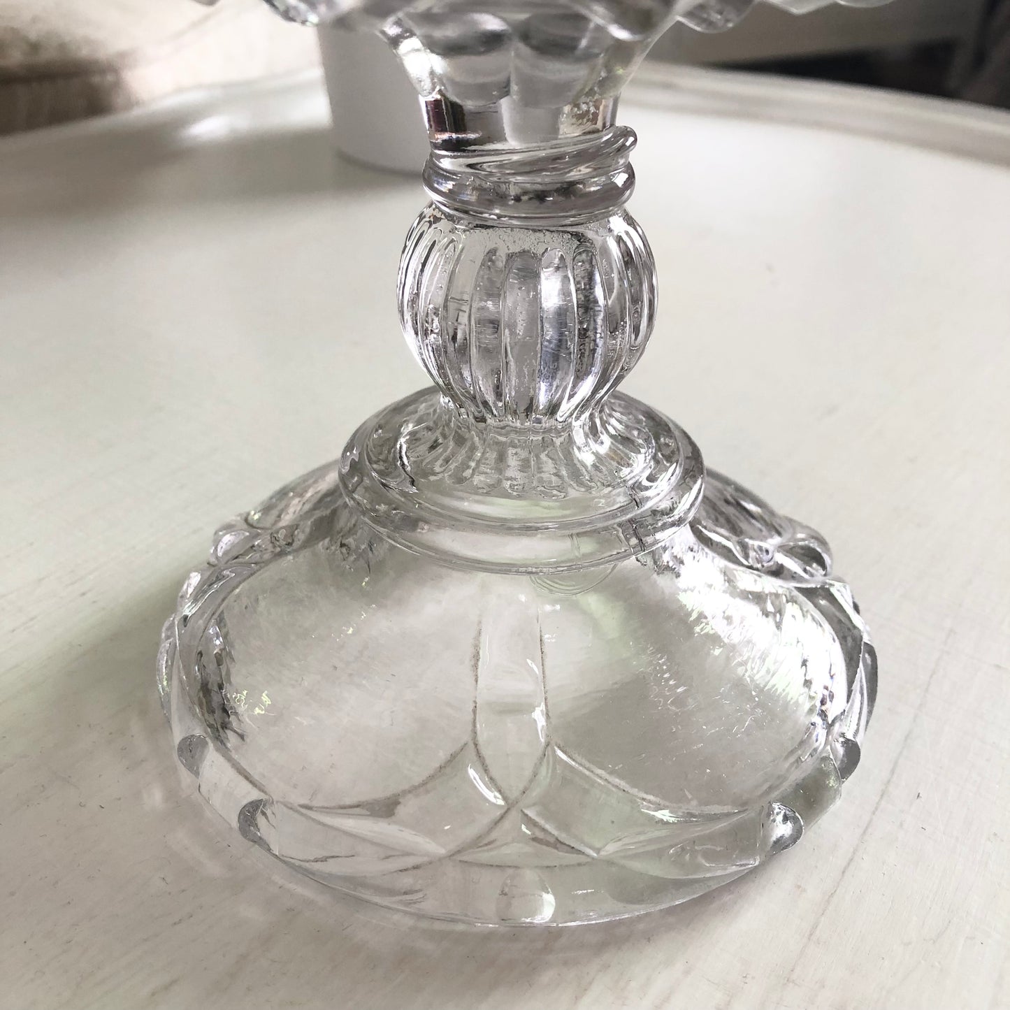 Early Pressed Glass Compote
