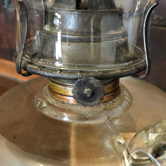 Antique Finger Oil Lamp